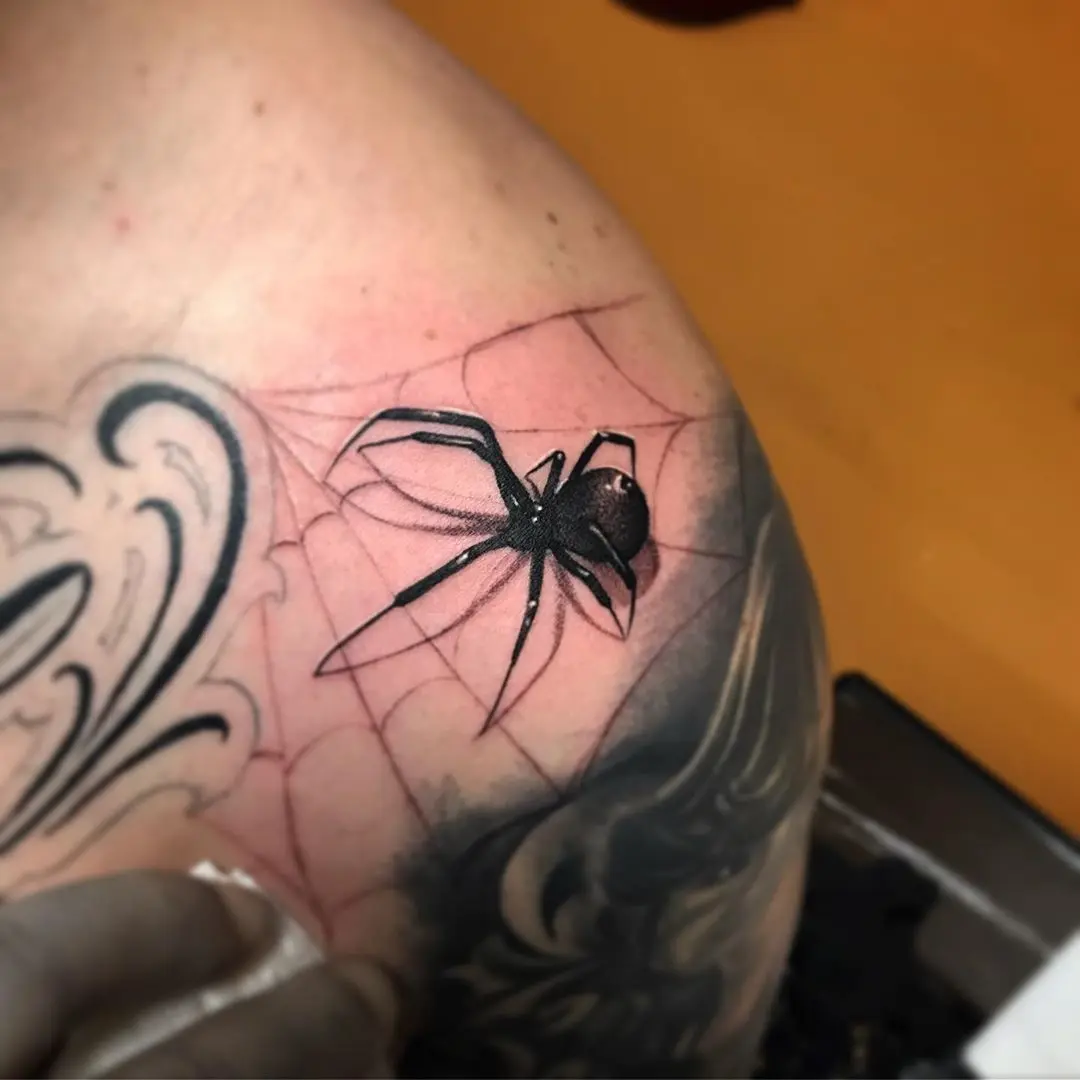 15 Black Widow Tattoo Ideas