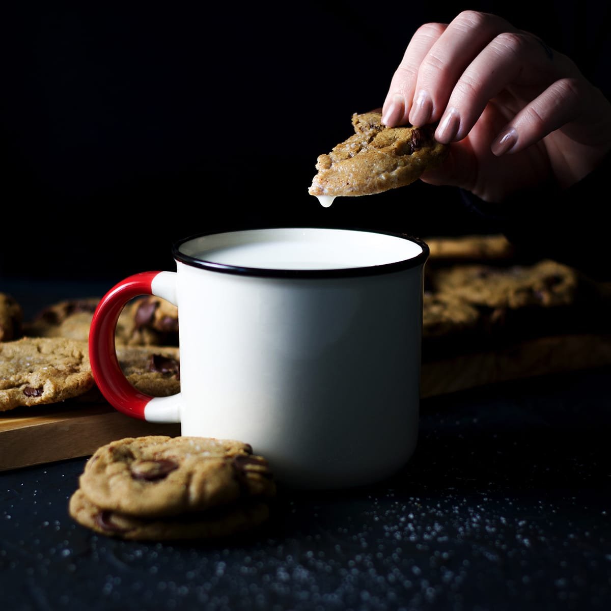 Perfectly Soft Chocolate Chip Cookies