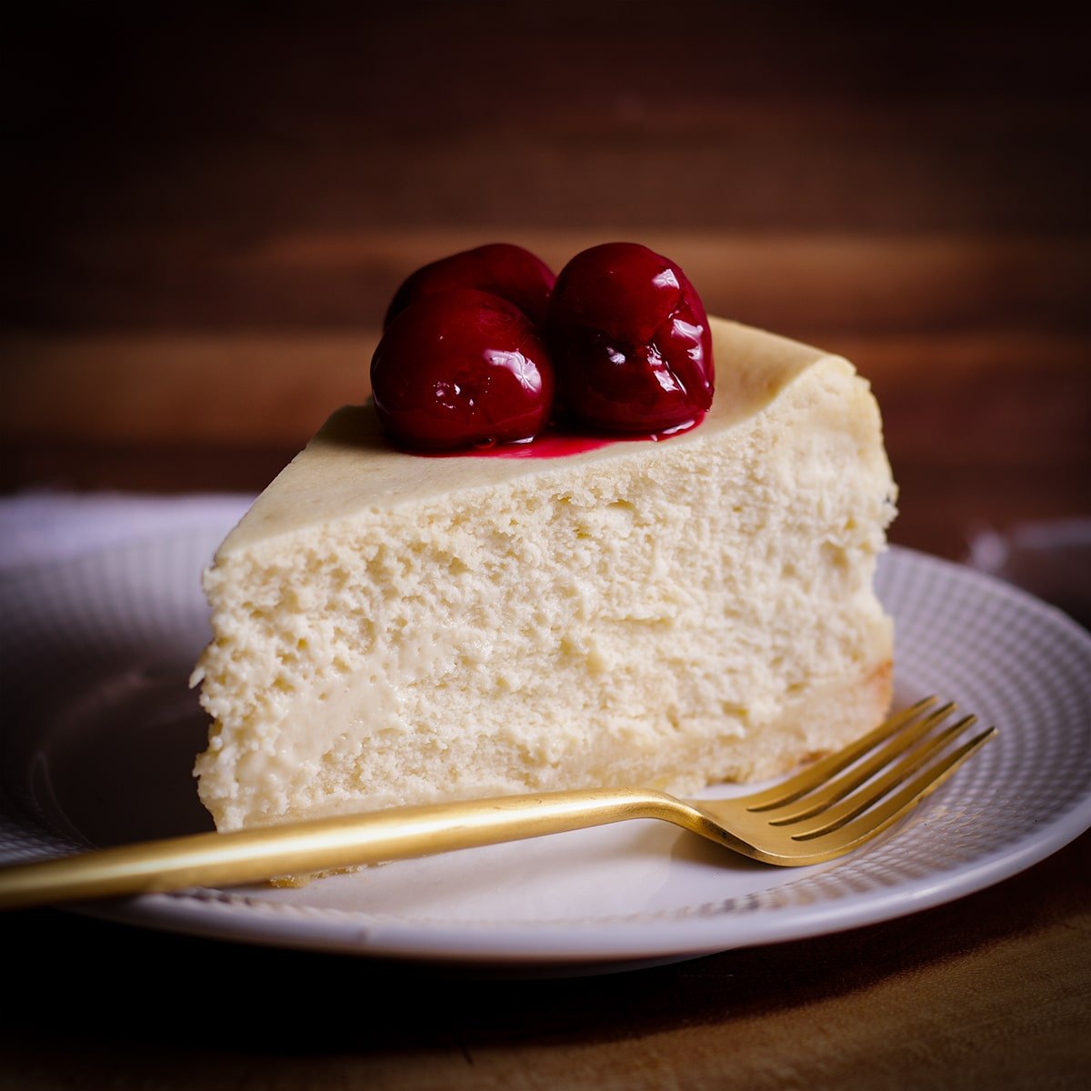 New York Cheesecake with Classic Shortbread Crust