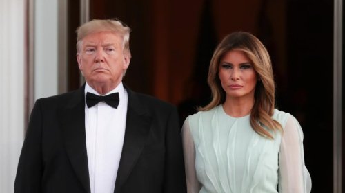 Donald Trumps Frau Melania soll "wütend" gewesen sein, weil er Sohn Barron in Wahlkampfbeitrag erwähnte