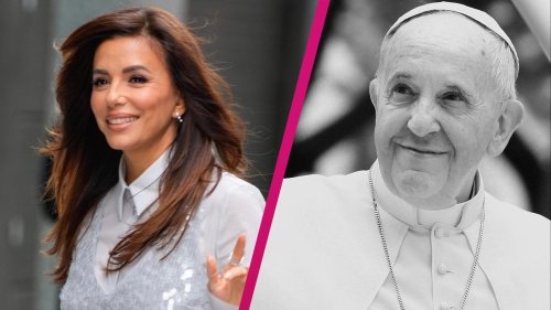 Eva Longoria: Peinliche Erinnerung an den Papst (†88)