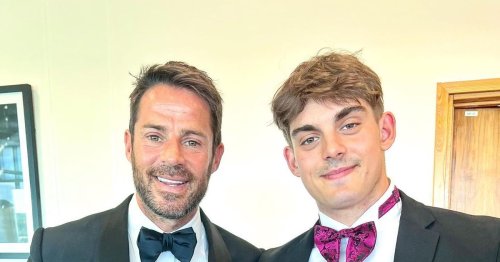Exes Louise and Jamie Redknapp reunite to celebrate son's school leaving dinner