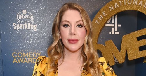 Katherine Ryan talks neighbours' 'illegal' balcony overlooking her pool: 'I'll deal with it'