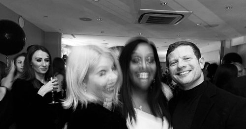 Holly Willoughby shares blurry snap from Alison Hammond's raucous birthday bash