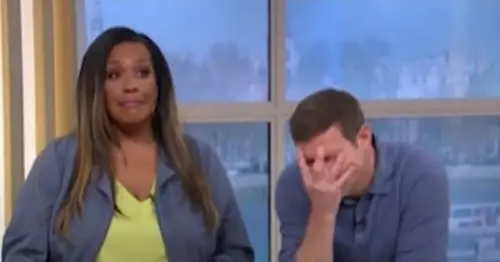 Dermot O'Leary has head in his hands after This Morning guest's foul-mouthed blunder