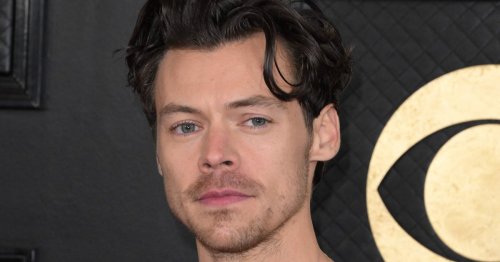 Harry Styles wows fans in bare-chested Swarovski jumpsuit at Grammys