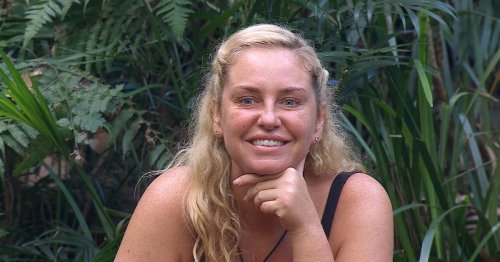 ITV I'm A Celeb's Josie Gibson stuns in red bikini while sunbathing in camp