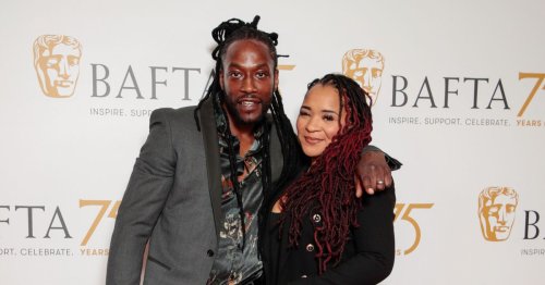 Gogglebox stars Marcus and Mica make rare red carpet appearance at BAFTA event