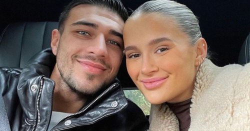 Besotted Tommy Fury plants kisses on Molly-Mae in adorable new video with baby Bambi