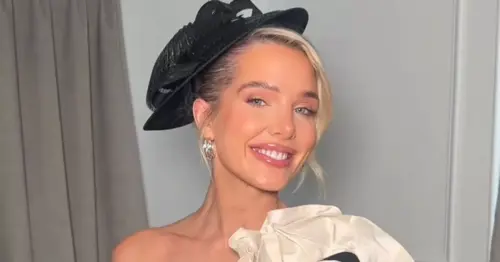 Shop Helen Flanagan's exact match Aintree Ladies Day dress as price is slashed