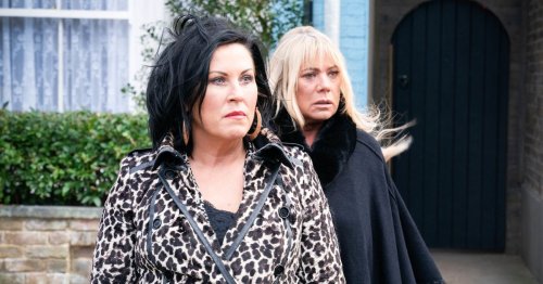 EastEnders’ Jessie Wallace is a world away from Kat Slater with short hair and glasses