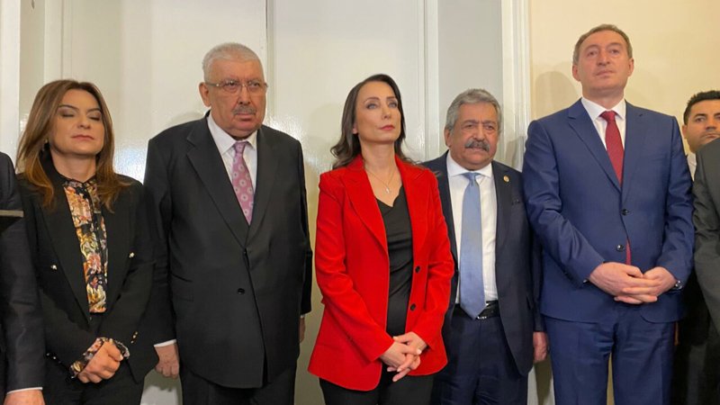 DEM Parti heyetinden MHP’ye ziyaret