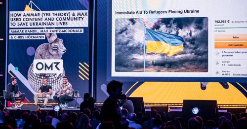 “Team Ukraine Love is the best example of why Yes Theory exists,” says Ammar Kandil in the OMR Podcast