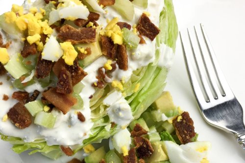 Wedge Salad with Iceberg and Blue Cheese