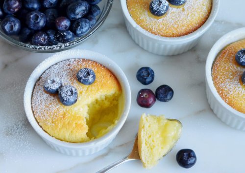 Warm Lemon Pudding Cakes - Once Upon a Chef