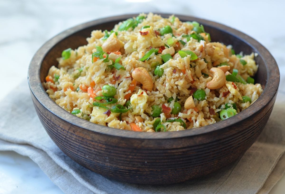 Cauliflower Fried Rice - Once Upon a Chef