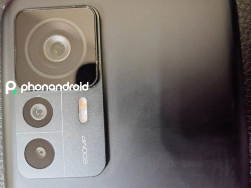 La cámara de 200 MP del Xiaomi 12T Pro se muestra en fotografía