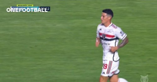 James Rodríguez’s first São Paulo FC goal | OneFootball
