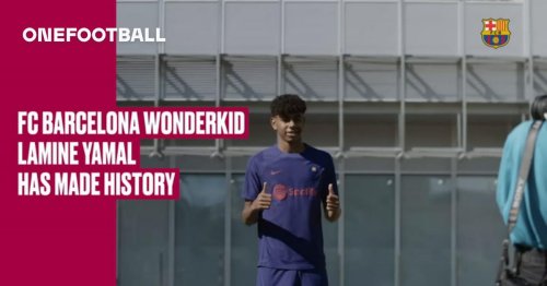 Lamine Yamal - Barcelona's youngest UCL player | OneFootball
