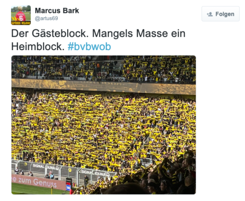 📷 Im Block geirrt? Darum sind BVB-Fans im Auswärtsrang