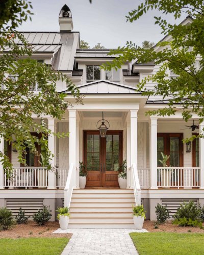 Inside this breezy and inviting Lowcountry coastal home in South Carolina
