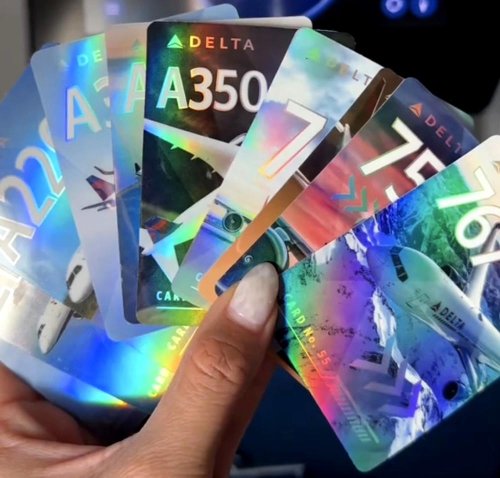 Delta Pilots Have Trading Cards, And They’re Going Viral