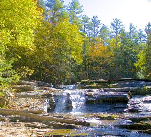 This Tiered Waterfall And Swimming Hole In Massachusetts Must Be On Your Summer Bucket List