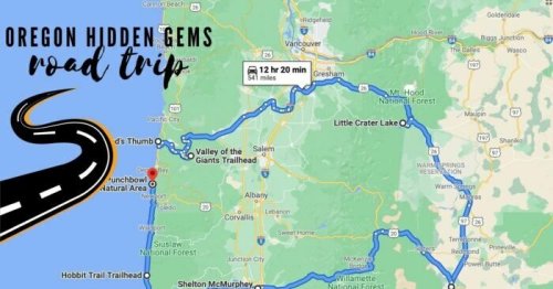 Take This Hidden Gems Road Trip When You Want To See Some Little-Known Places In Oregon