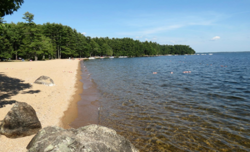 This One Beautiful Maine Lake Has A Beach That Rivals The Coast
