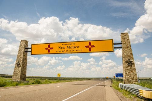 The Best Sight In The World Is Actually A Road Sign That Says Welcome To New Mexico