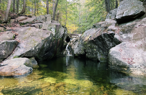 Few People Know There’s A Mystical Swimming Hole Hidden Along The Baldface Circle Trail In New Hampshire