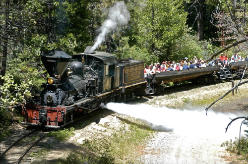 This Open Air Train Ride At Yosemite Mountain Sugar Pine Railroad In Northern California Is A Scenic Adventure