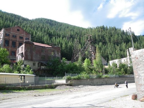 A Mining Town Was Built And Left To Decay In The Middle Of An Idaho Canyon