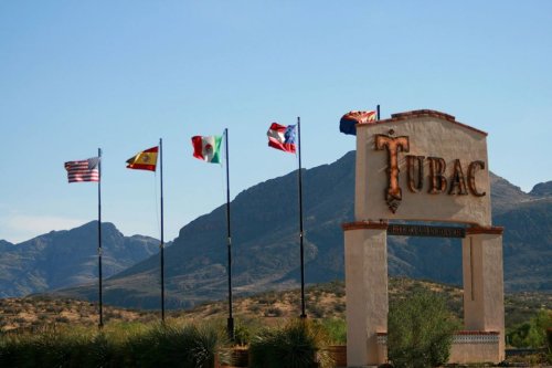 Tubac Is A Quaint Small Town In Arizona Nestled Between Two Mountain Ranges