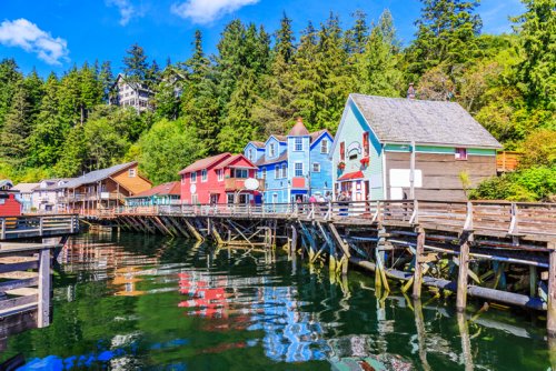 The Charming Small Town In Alaska That Was Named After A Creek