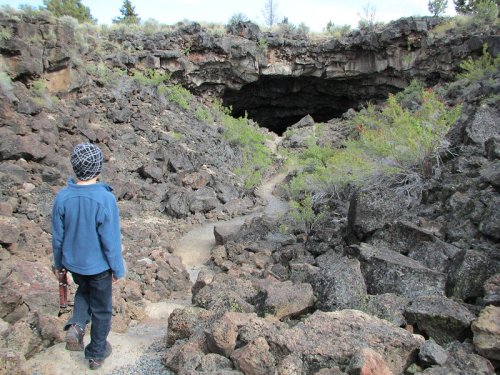 Spend The Day Exploring Dozens Of Caves At Northern California's Lava Beds National Monument