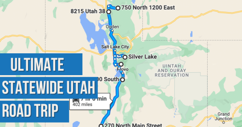 This Utah Road Trip Takes You From Cache Valley To A Southern Utah National Monument