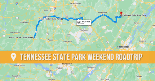 Spend Three Days In Three State Parks On This Weekend Road Trip In Tennessee
