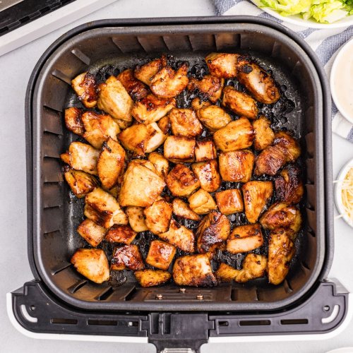Air Fryer Chicken Bites (Crispy But No Breading)