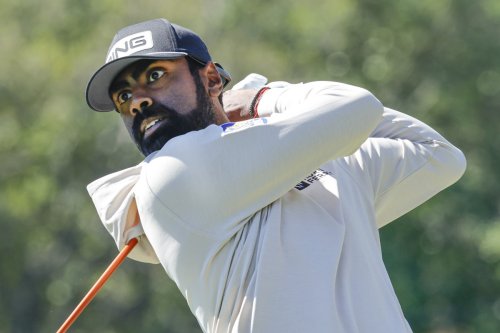 WATCH: Theegala's Frustration Erupts with Club Toss at Valspar Championship