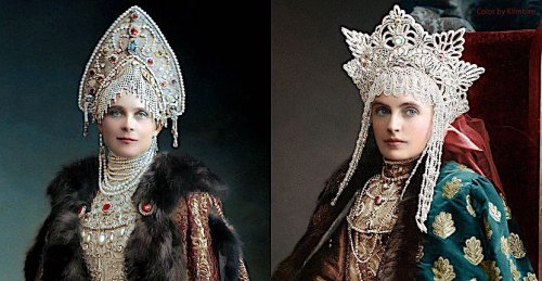 The Romanovs’ Last Spectacular Ball Brought to Life in Color Photographs (1903)