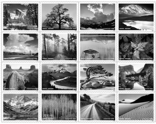 The US Postal Service to Release Stamp Collection Featuring the Photography of Ansel Adams