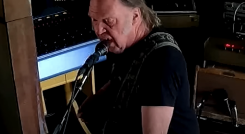 Watch Neil Young & Crazy Horse Play & Record the New 15-Minute Track “Chevrolet” for the First Time