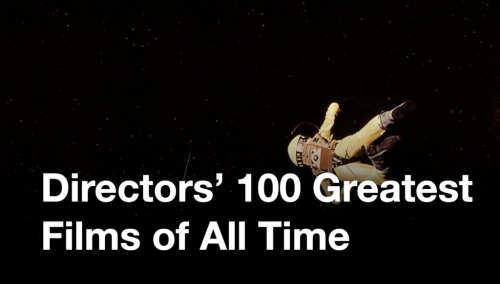 480 Filmmakers Reveal the 100 Greatest Movies in the World