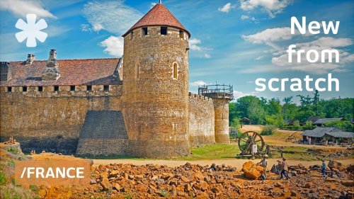 Behold a 21st-Century Medieval Castle Being Built with Only Tools & Materials from the Middle Ages