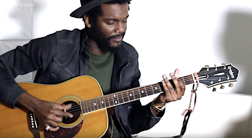Guitarist Gary Clark, Jr. Plays Searing Acoustic Blues in a Spontaneous Jam Session