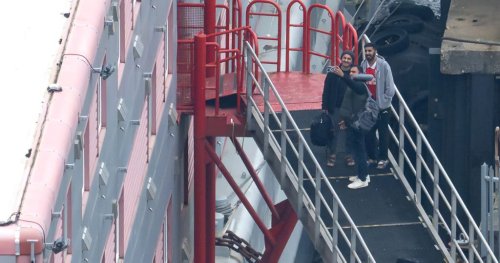 ‘They wanted help, we gave them a prison boat’