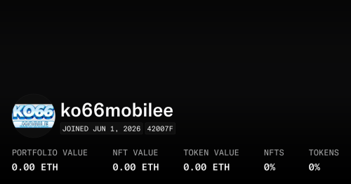 ko66mobilee - Profile | OpenSea