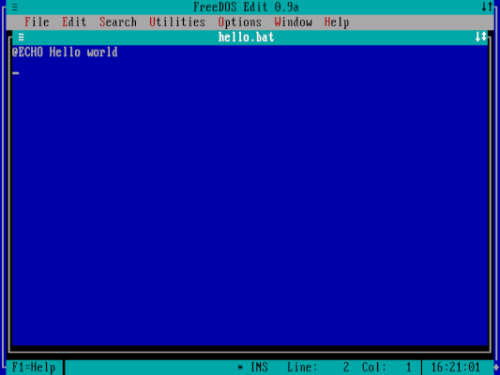 ABCs of FreeDOS: 26 commands I use all the time