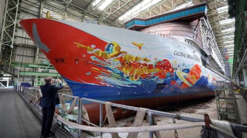 Größtes Kreuzfahrtschiff der Welt wird offenbar in MV versenkt